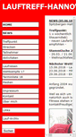 Mobile Screenshot of lauftreff-hannover.de